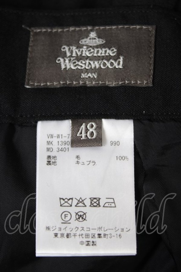 画像3: ヴィヴィアンウエストウッド MAN 中古 / ハーフパンツ 48 黒  Y-26-05-03-069-pa-SZ-ZY (3)
