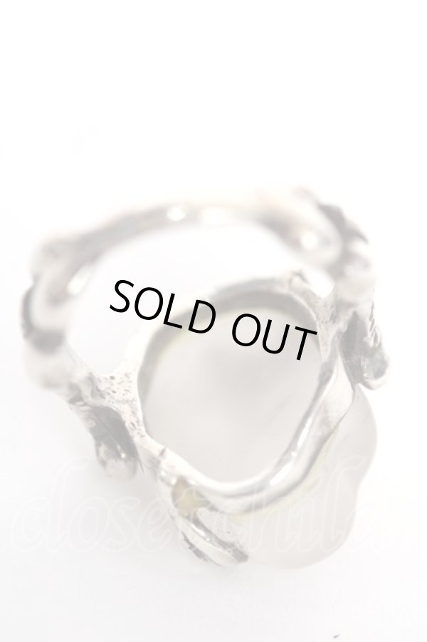 画像3: ヴィヴィアンウエストウッド 中古 / rock skull ring XS シルバー  Y-26-05-03-008-ac-OD-ZY (3)