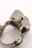 画像4: ヴィヴィアンウエストウッド 中古 / rock skull ring XS シルバー  Y-26-05-03-008-ac-OD-ZY (4)
