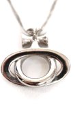画像2: ヴィヴィアンウエストウッド 中古 / glass chain neckless  シルバー  Y-26-05-03-009-nl-SZ-ZY (2)