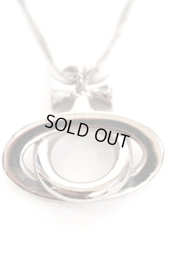 画像2: ヴィヴィアンウエストウッド 中古 / glass chain neckless  シルバー  Y-26-05-03-009-nl-SZ-ZY (2)