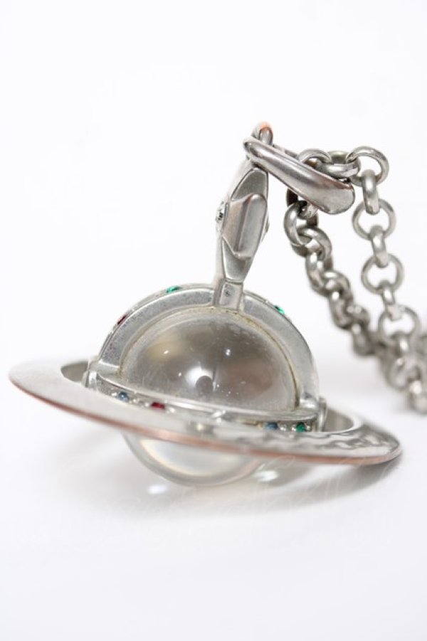 画像2: ヴィヴィアンウエストウッド 中古 / small orb pendant  シルバー  Y-26-05-03-010-nl-SZ-ZY (2)
