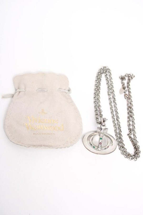 画像10: ヴィヴィアンウエストウッド 中古 / small orb pendant  シルバー  Y-26-05-03-010-nl-SZ-ZY (10)
