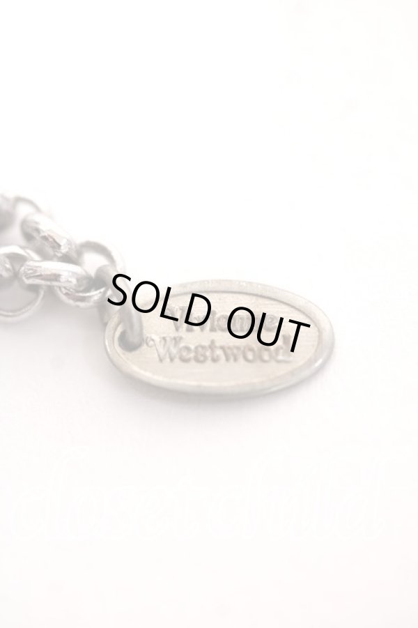 画像3: ヴィヴィアンウエストウッド 中古 / diamante skull neckless  シルバー  Y-26-05-03-011-ac-SZ-ZY (3)