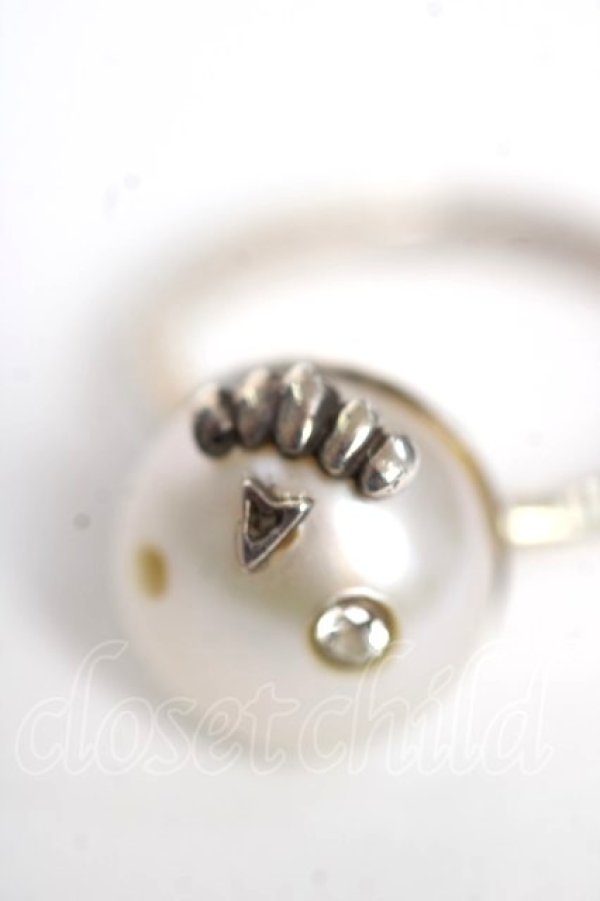 画像3: ヴィヴィアンウエストウッド 中古 /ANCHE SKULL RING（ブランシェスカルリング） XS シルバー  Y-26-05-03-016-rg-OD-ZY (3)