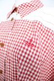 画像3: ヴィヴィアンウエストウッド 中古 / ギンガムブロッキングシャツ 00 レッド  Y-26-06-07-024-bl-SZ-ZY (3)