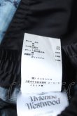 画像6: ヴィヴィアンウエストウッド 中古 / Danielトラウザーズ XXS ブルー×ブラック  Y-26-06-07-029-pa-IG-ZY (6)