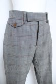 画像3: ヴィヴィアンウエストウッド MAN 中古 / チェックトラウザーズ 44 グレー  Y-26-06-07-030-pa-AS-ZY (3)