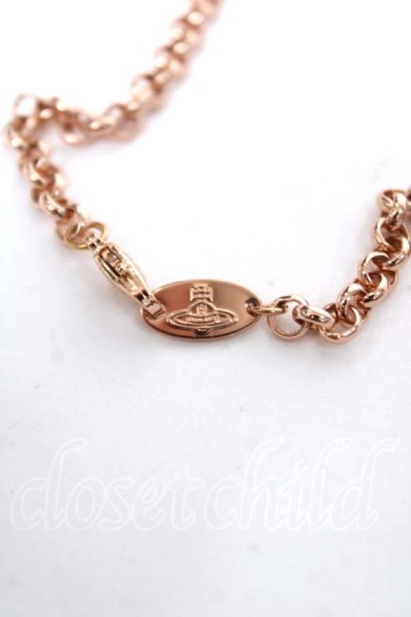 画像7: ヴィヴィアンウエストウッド 中古 / small orb pendant  ピンクゴールド  Y-26-06-07-002-nl-SZ-ZY (7)