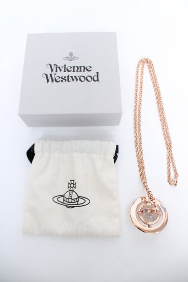 画像8: ヴィヴィアンウエストウッド 中古 / small orb pendant  ピンクゴールド  Y-26-06-07-002-nl-SZ-ZY (8)