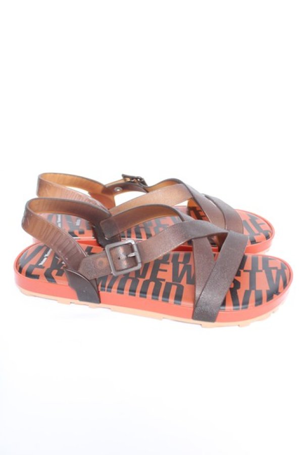 画像4: ヴィヴィアンウエストウッド 中古 / Hermanos Sandal Ad 25 1/2 オレンジ  Y-26-06-07-015-sh-SZ-ZY (4)