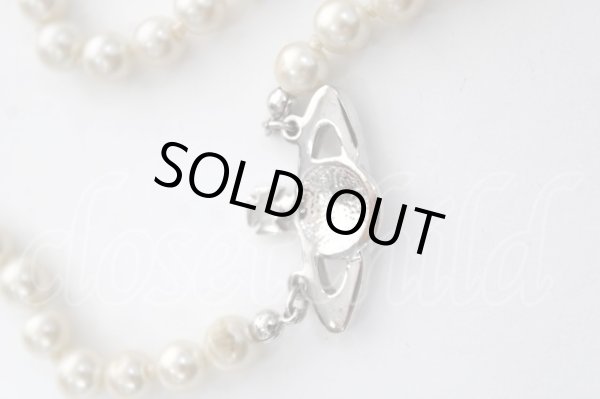 画像6: ヴィヴィアンウエストウッド 中古 / Mini Bas Relief Pearl Choker  シルバー  Y-26-06-07-001-nl-SZ-ZY (6)