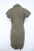 画像2: ヴィヴィアンウエストウッド 中古 / シャツワンピース 03 カーキ  Y-26-06-07-021-op-SZ-ZY (2)