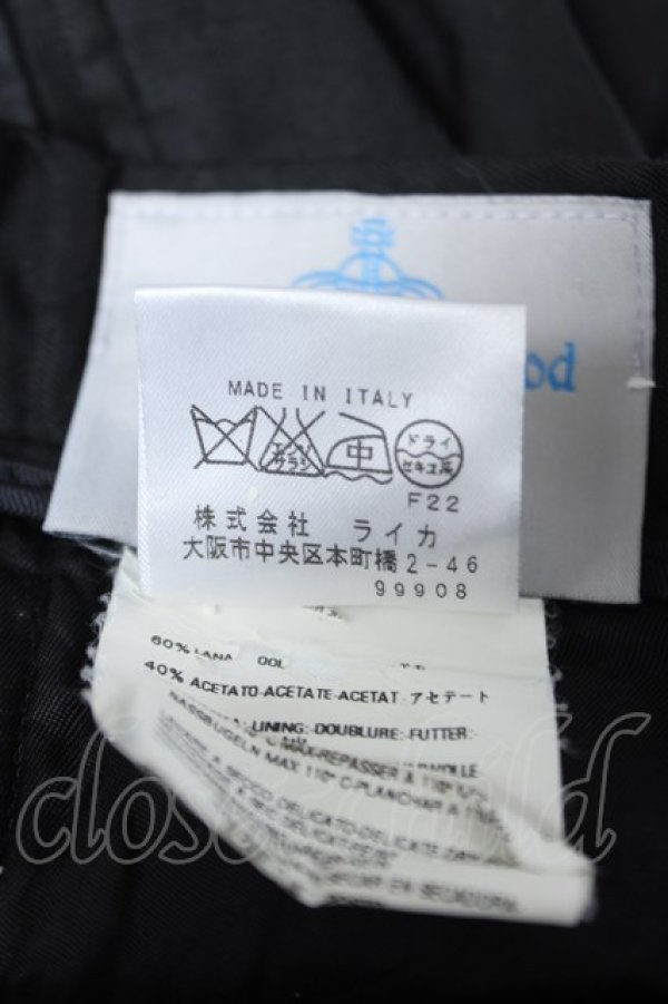 画像5: ヴィヴィアンウエストウッド MAN 中古 / ベルトサルエルパンツ 44 ブラック  Y-26-06-10-020-pa-SZ-ZY (5)