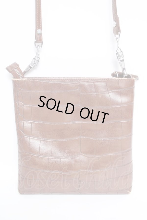 画像2: ヴィヴィアンウエストウッド 中古 / JOHANNA SQUARE CROSSBODY  ブラウン  Y-26-06-10-007-ba-SZ-ZY (2)