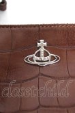 画像4: ヴィヴィアンウエストウッド 中古 / JOHANNA SQUARE CROSSBODY  ブラウン  Y-26-06-10-007-ba-SZ-ZY (4)