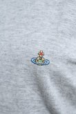 画像3: ヴィヴィアンウエストウッド 中古 / カラーオーブ刺繍半袖カットソー  グレー  Y-26-06-10-012-to-SZ-ZY (3)