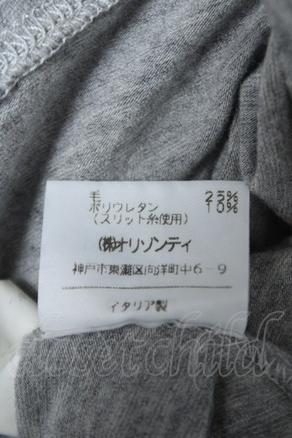 画像5: ヴィヴィアンウエストウッド 中古 / カラーオーブ刺繍半袖カットソー  グレー  Y-26-06-10-012-to-SZ-ZY (5)