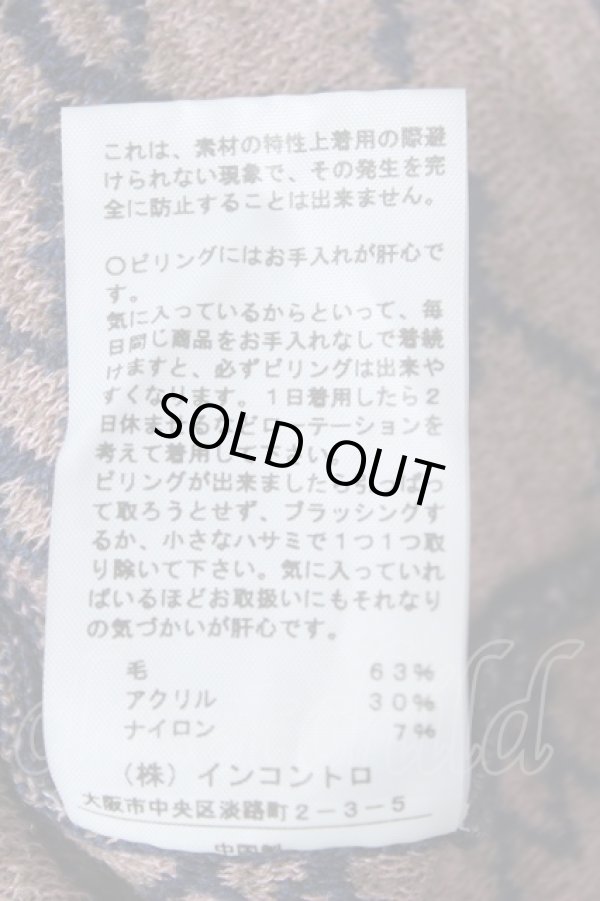 画像5: ヴィヴィアンウエストウッド 中古 / フードニットカーディガン 2 ネイビー  Y-26-06-10-018-to-SZ-ZY (5)