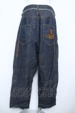 画像2: ヴィヴィアンウエストウッド MAN 中古 / オーブ刺繍デニムパンツ 50 インディゴ  Y-26-06-10-019-pa-SZ-ZY (2)