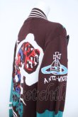 画像4: ヴィヴィアンウエストウッド 中古 / FROGGING CARDIGAN L ブラウン/グリーン  Y-26-06-14-020-to-OD-ZY (4)
