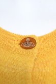 画像3: ヴィヴィアンウエストウッド 中古 / カラーオーブ刺繍カーディガン XS イエロー  Y-26-06-14-009-to-YM-ZY (3)
