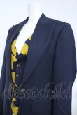 画像3: ヴィヴィアンウエストウッド 中古 / ウエストコートジャケット 44 ネイビーｘイエロー  Y-26-06-14-012-jc-YM-ZY (3)