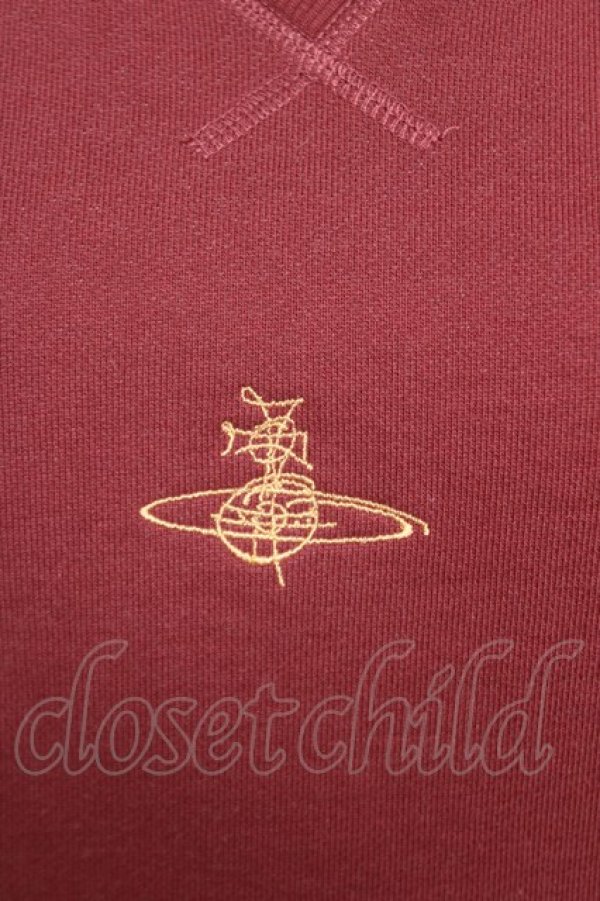 画像3: ヴィヴィアンウエストウッド 中古 / CROPPED POURPOINT SWEATSHIRT L 赤  Y-26-06-14-015-to-OD-ZY (3)