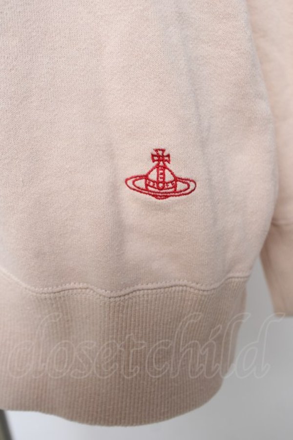 画像3: ヴィヴィアンウエストウッド 中古 / ギンガムパピー起毛トレーナー  ベージュ  Y-26-06-14-016-to-SZ-ZY (3)