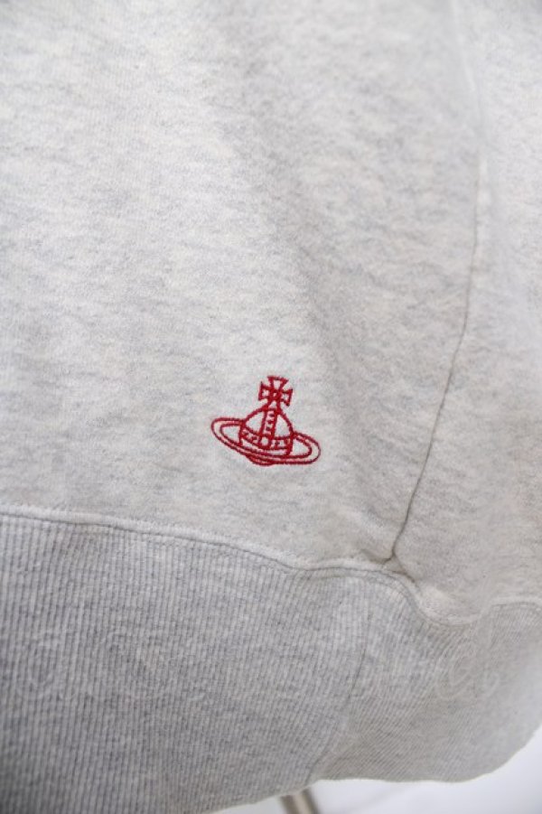 画像4: ヴィヴィアンウエストウッド 中古 / PAINTING BUNNYフーディースウェットワンピース 00 グレー  Y-26-07-08-023-op-SZ-ZY (4)