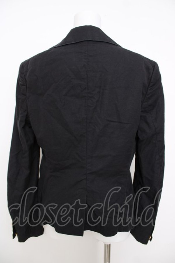 画像2: ヴィヴィアンウエストウッド MAN 中古 / フロント燕尾ジャケット 44 黒  Y-26-07-08-029-jc-SZ-ZY (2)