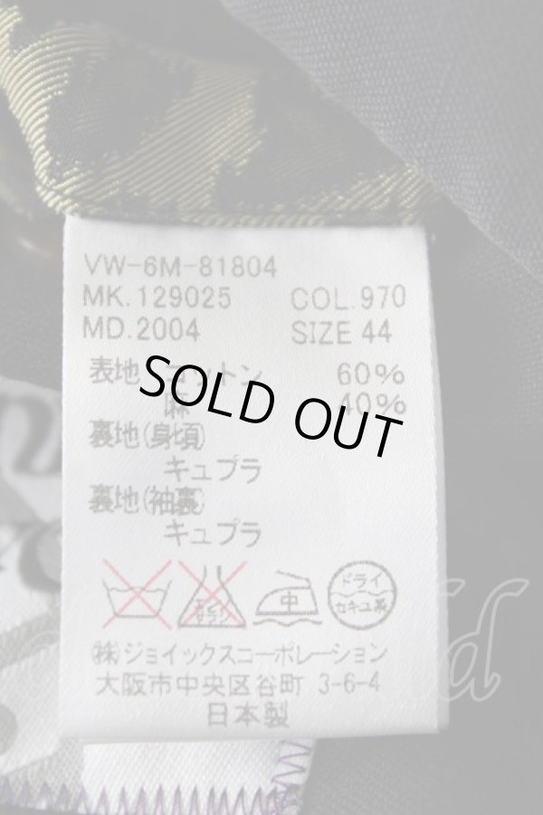 画像7: ヴィヴィアンウエストウッド MAN 中古 / フロント燕尾ジャケット 44 黒  Y-26-07-08-029-jc-SZ-ZY (7)