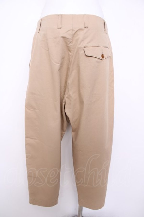 画像2: ヴィヴィアンウエストウッド MAN 中古 / テーパードパンツ 44 ベージュ  Y-26-07-08-031-pa-SZ-ZY (2)