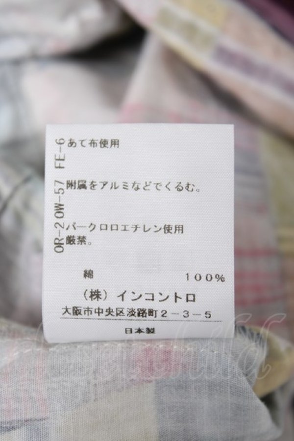 画像5: ヴィヴィアンウエストウッド 中古 / チェックレーターオフショルトップス 00 カラフル  Y-26-07-08-011-to-SZ-ZY (5)