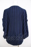 画像2: ヴィヴィアンウエストウッド 中古 / フリンジジャージトップス 00 ブルー  Y-26-07-08-012-to-SZ-ZY (2)