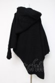 画像3: ヴィヴィアンウエストウッド 中古 / 変形フーデッドニットブルゾン 2 黒  Y-26-07-26-020-co-SZ-ZY (3)