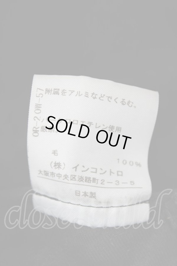 画像8: ヴィヴィアンウエストウッド 中古 / 変形フーデッドニットブルゾン 2 黒  Y-26-07-26-020-co-SZ-ZY (8)