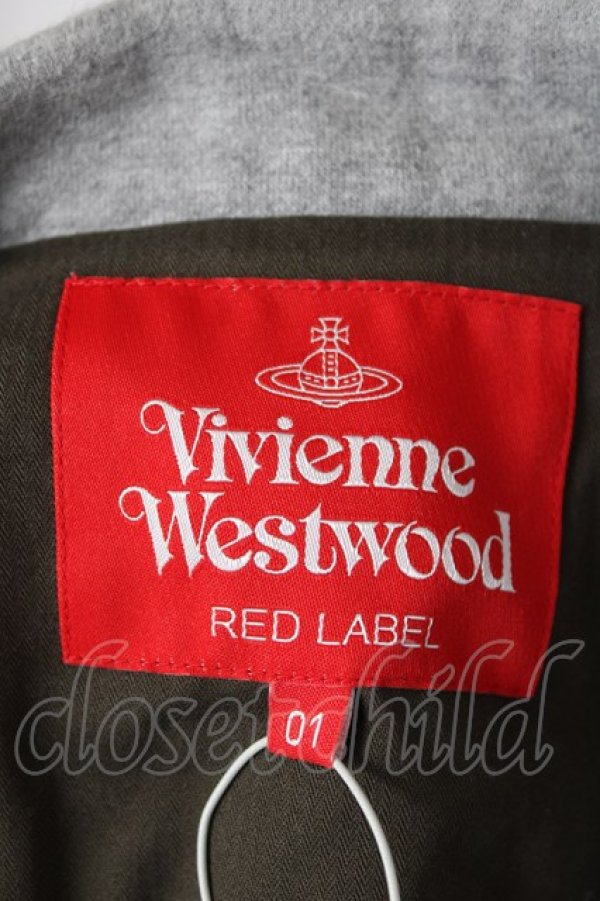 画像5: ヴィヴィアンウエストウッド 中古 / Cropped Double Love Jacket 01 グレー  Y-26-07-26-024-jc-SZ-ZY (5)