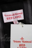 画像5: ヴィヴィアンウエストウッド 中古 / マルチストライプ切替ワンピース 2 ブラック×グレー  Y-26-07-26-026-op-SZ-ZY (5)