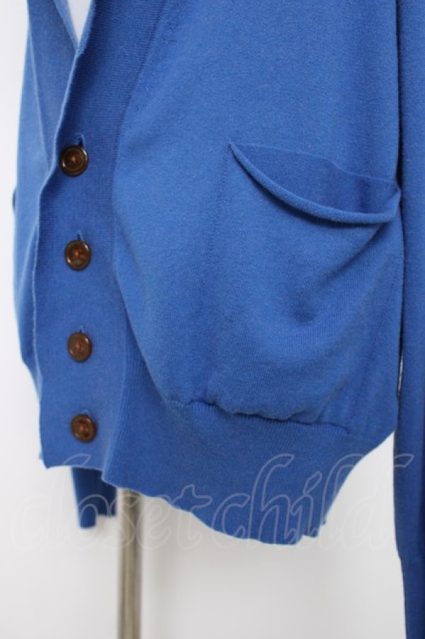 画像5: ヴィヴィアンウエストウッド 中古 / SAMUEL CARDIGAN M ブルー  Y-26-07-26-029-to-OD-ZY (5)