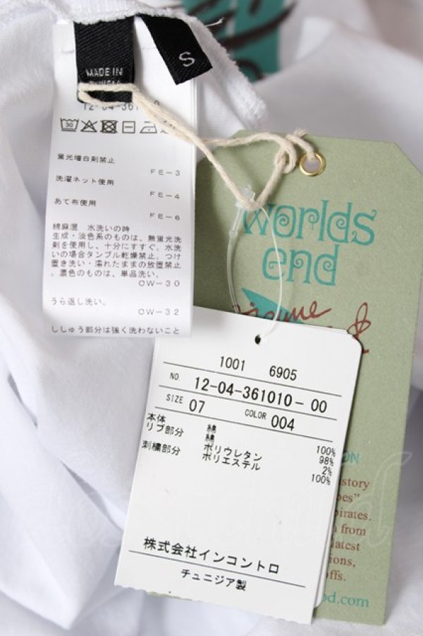 画像6: ヴィヴィアンウエストウッド 中古 / WE CLASSIC T TRUTH S ホワイト  Y-26-07-26-031-to-OD-ZY (6)