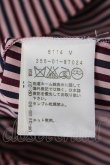 画像6: ヴィヴィアンウエストウッド 中古 / カラーオーブ刺繍ストライプブラウス 38 レッド  Y-26-07-26-033-bl-SZ-ZY (6)