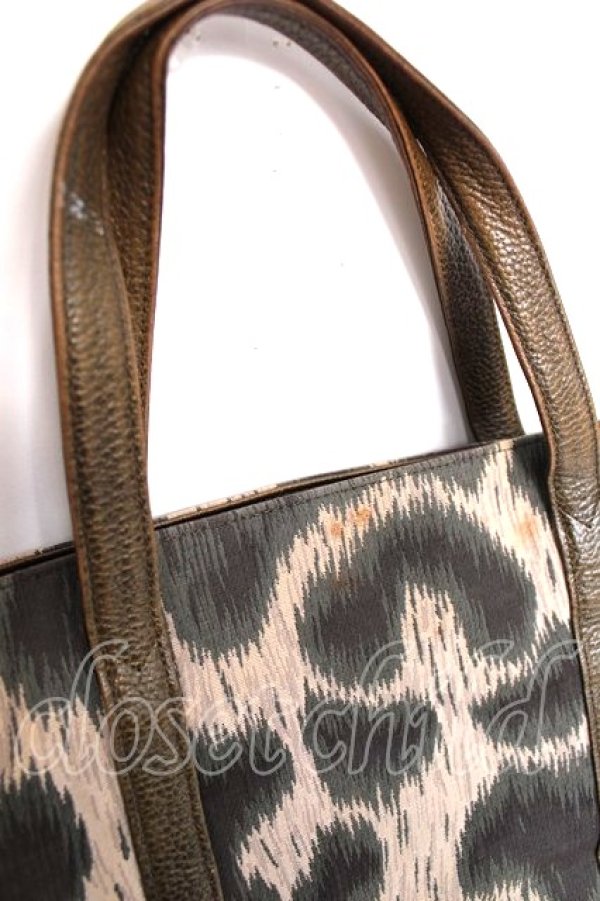 画像3: ヴィヴィアンウエストウッド 中古 / レオパードトートバッグ  ベージュ×ブラウン  Y-26-07-26-010-ba-SZ-ZY (3)