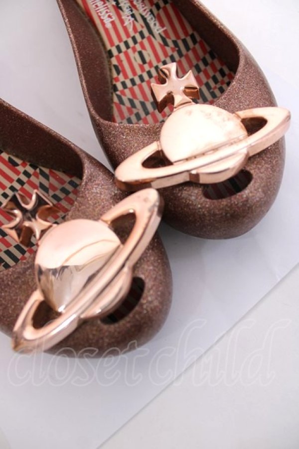 画像6: ヴィヴィアンウエストウッド×Melissa 中古 / グリッターシューズ   Y-26-07-26-011-sh-SZ-ZY (6)