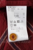 画像7: ヴィヴィアンウエストウッド MAN 中古 / オーブ刺繍ストライプシャツ 44 ワイン  Y-26-07-26-014-bl-SZ-ZY (7)