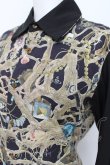 画像4: ヴィヴィアンウエストウッド MAN 中古 / FISHERMAN TREASURE シャツ 44 ブラック  Y-26-07-26-015-bl-SZ-ZY (4)
