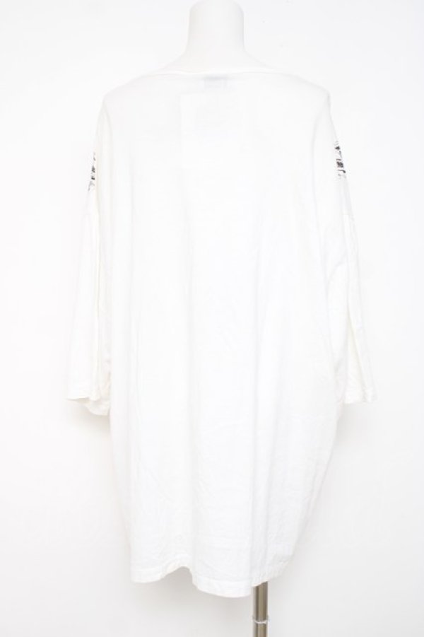 画像3: ヴィヴィアンウエストウッド MAN 中古 / CHUNKY NECKLACEビッグTシャツ F ホワイト  Y-26-07-26-016-to-SZ-ZY (3)