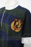 画像5: ANGLOMANIA 中古 / ボーダーポロワンピース 38 グリーン×紺  Y-26-07-26-019-op-SZ-ZY (5)