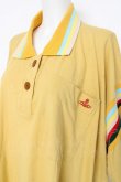 画像4: ヴィヴィアンウエストウッド 中古 / カラーリブポロワンピース 00 イエロー  Y-26-08-19-019-to-SZ-ZY (4)