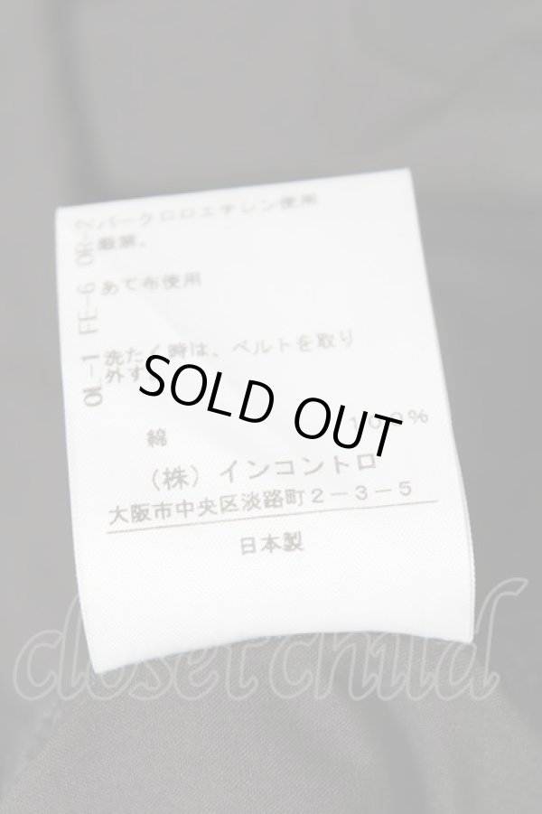 画像8: ヴィヴィアンウエストウッド 中古 / シャツワンピース 01 黒  Y-26-08-19-020-op-SZ-ZY (8)
